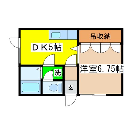 ハートカクテルの物件間取画像